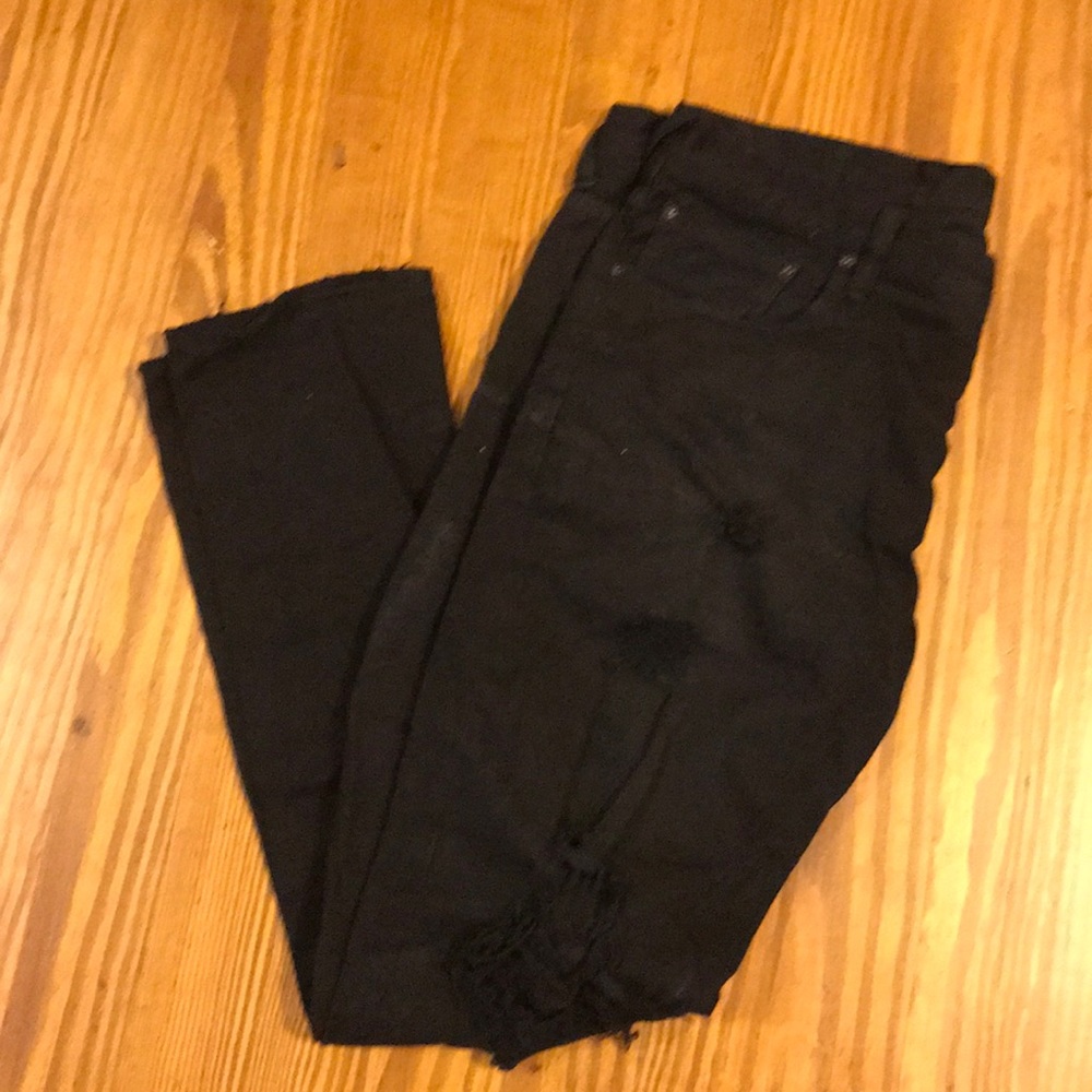 Black Ripped Jeans